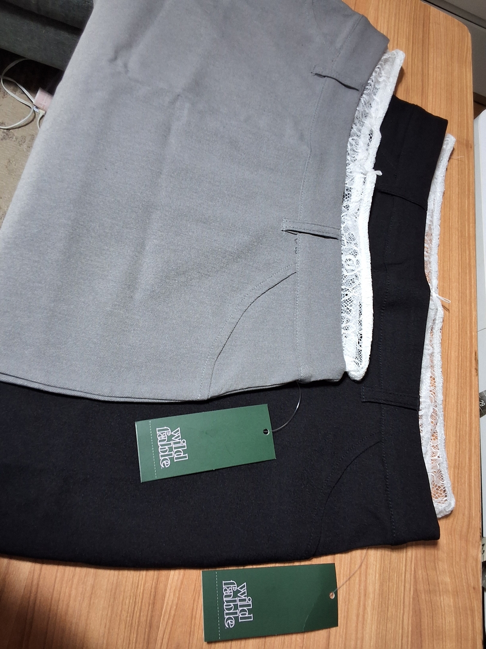 Wild Fable Mini Skirt Bundle Gray And Black M